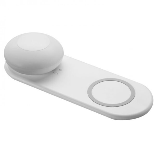 Link 2 Home WIRELESS CHARGING STATION WITH PORTABLE NIGHT LIGHT